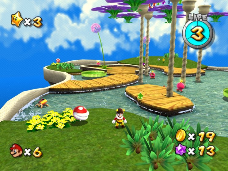 Super Mario Galaxy: Amikor 720p-n teper a Nintendo Wii-s platformer kiválóság - 4. kép