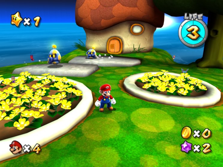Super Mario Galaxy: Amikor 720p-n teper a Nintendo Wii-s platformer kiválóság - 6. kép