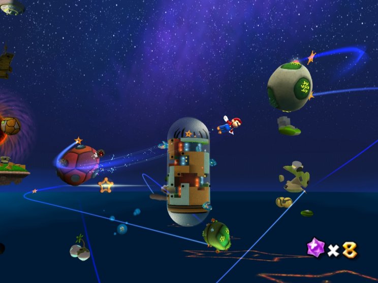 Super Mario Galaxy: Amikor 720p-n teper a Nintendo Wii-s platformer kiválóság - 7. kép
