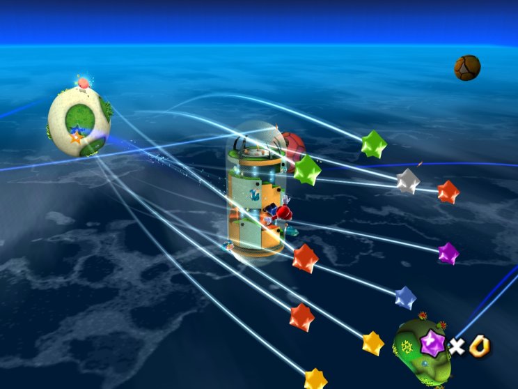 Super Mario Galaxy: Amikor 720p-n teper a Nintendo Wii-s platformer kiválóság - 8. kép