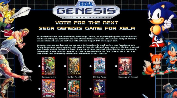 Szavazás: Melyik legyen a következő Sega Mega Drive klasszikus az Xbox Live-on? - 2. kép