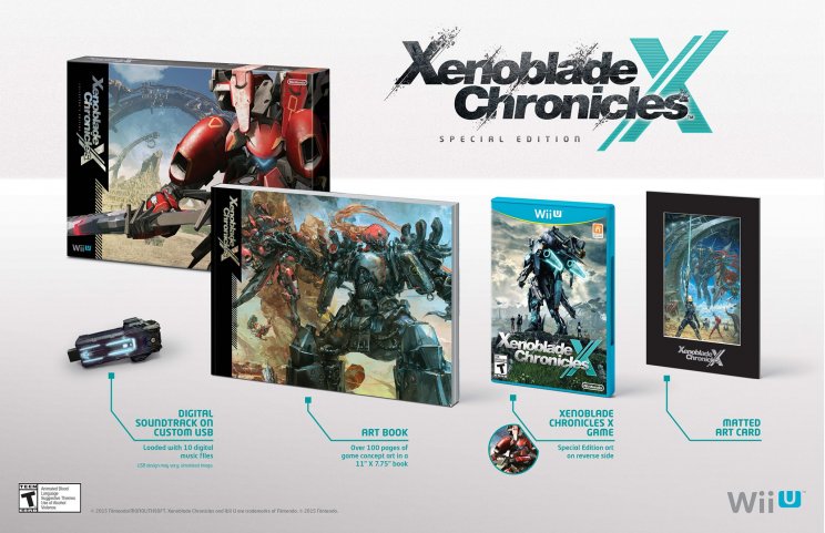 Szemrevaló gyűjtői kiadásban érkezik a Xenoblade Chronicles X - 2. kép