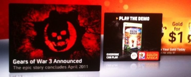 Szinte teljesen biztosan a Gears of War 3 kerül bejelentésre a mai napon - 2. kép