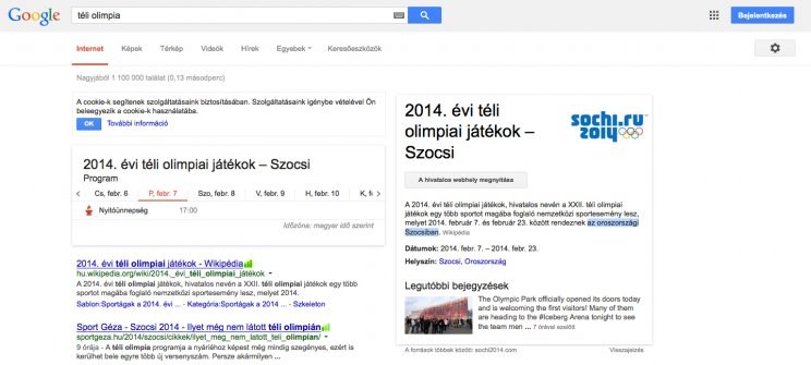 A Google sem tétlenkedett