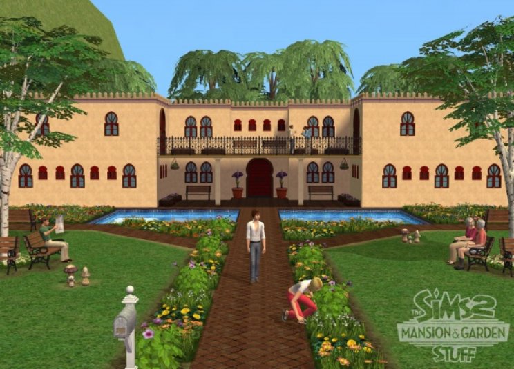 The Sims 2: Mansion And Garden kiegészítő bejelentve - 2. kép