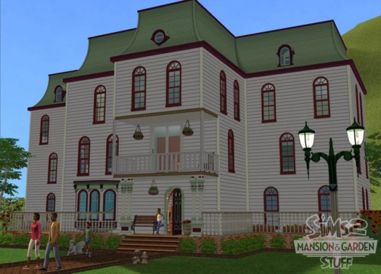 The Sims 2: Mansion And Garden kiegészítő bejelentve - 3. kép