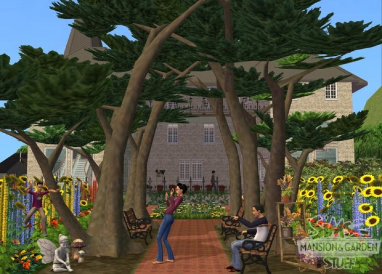The Sims 2: Mansion And Garden kiegészítő bejelentve - 4. kép