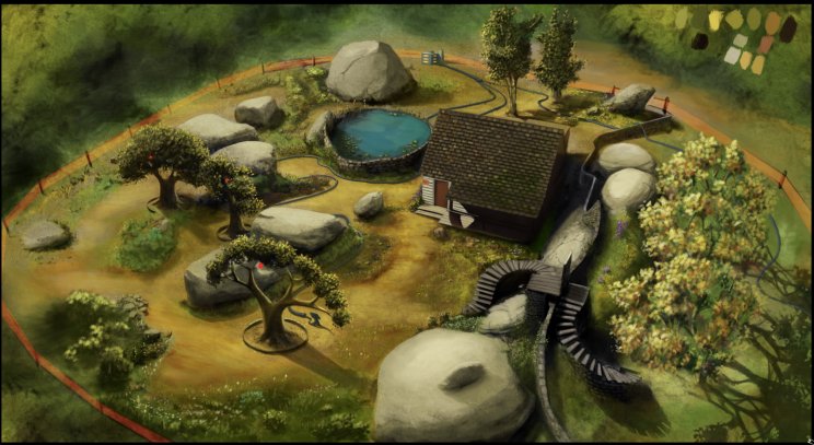 The Witness: Az első koncepciós rajzok a Braid alkotójának új játékáról - 4. kép