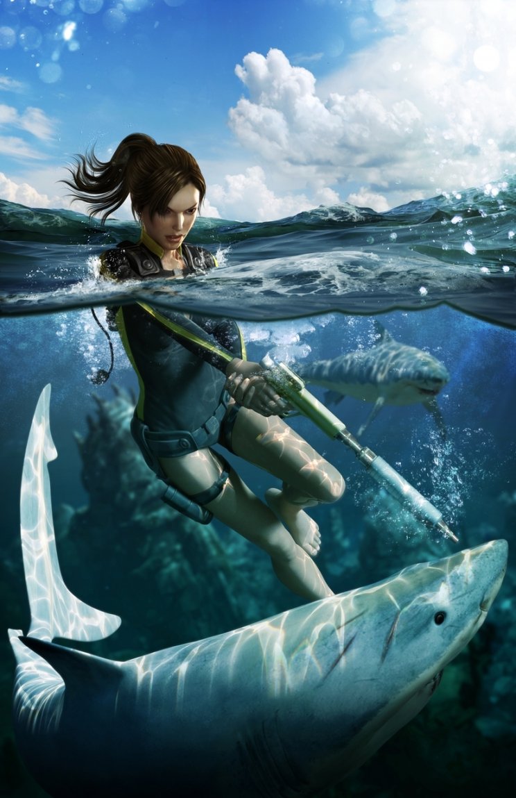 Tomb Raider Underworld: Újabb pillanatképek, némi renderrel fűszerezve - 11. kép