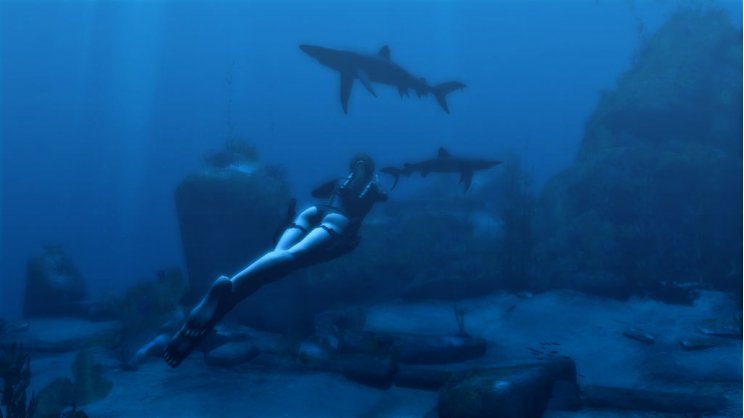 Tomb Raider Underworld: Újabb pillanatképek, némi renderrel fűszerezve - 9. kép