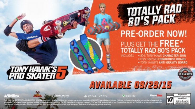 Tony Hawk's Pro Skater 5: a nyolcvanas évek vár ránk az első DLC-ben - 2. kép