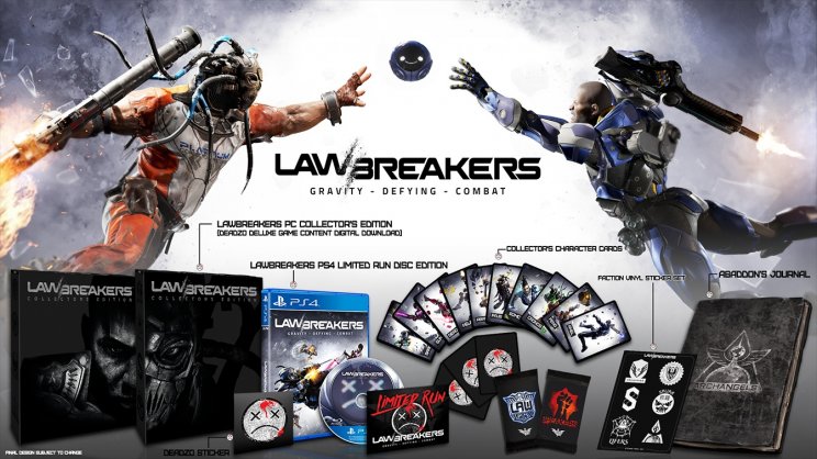 Trailert kapott a LawBreakers, de bemutatkozott a gyűjtői kiadás is - 2. kép
