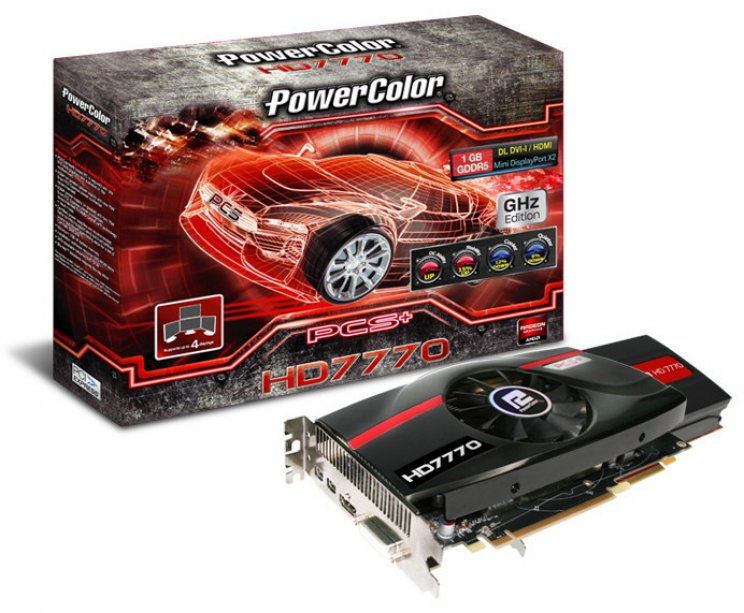 Túlhajtott Radeon HD 7770 a PowerColor kínálatában - 2. kép