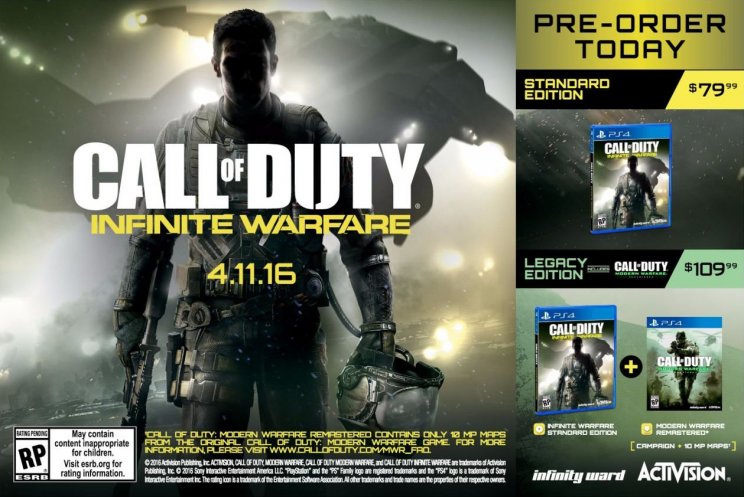 Újabb bizonyíték a Call of Duty: Infinite Warfare létezésére! - 2. kép