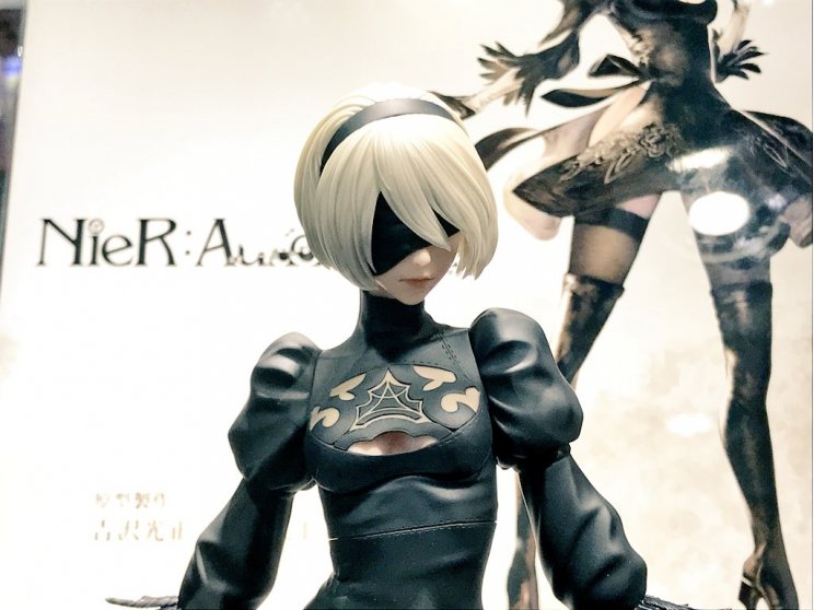 Újabb látványos szobor készül 2B-ről, a NieR: Automata főhőséről - 3. kép