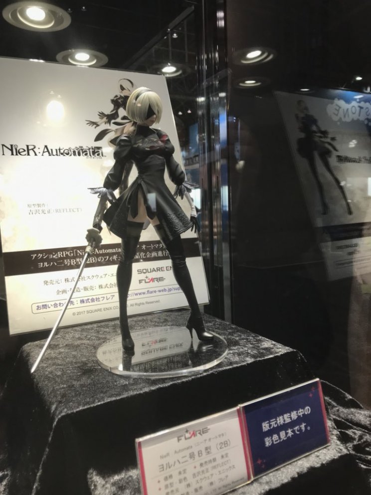 Újabb látványos szobor készül 2B-ről, a NieR: Automata főhőséről - 4. kép