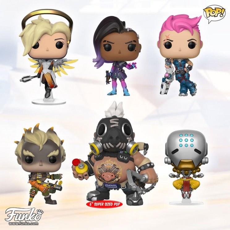 Újabb Pop! Vinyl figurákat készít az Overwatch-hoz a Funko - 2. kép