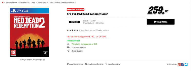 Újabb Red Dead Redemption 2 megjelenési dátum bukkant fel - 2. kép