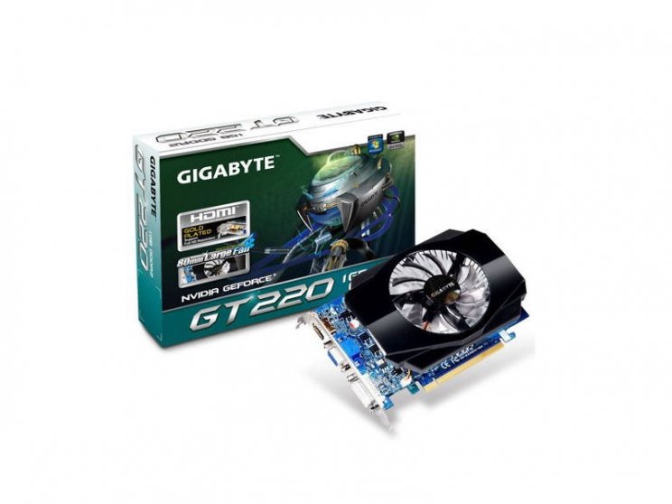Újabb GeForce GT 220 a Gigabyte kínálatában - 2. kép
