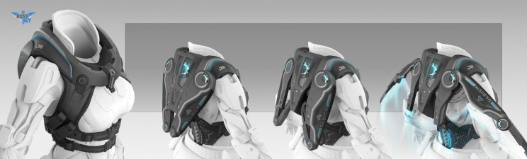 Újabb koncepciós rajzok a Project Bluestreak-hez - 7. kép