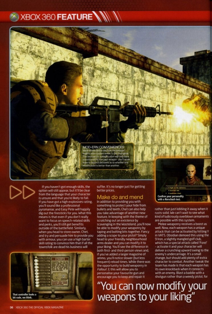Újabb scan képek és információk a Fallout: New Vegas-ról - 6. kép