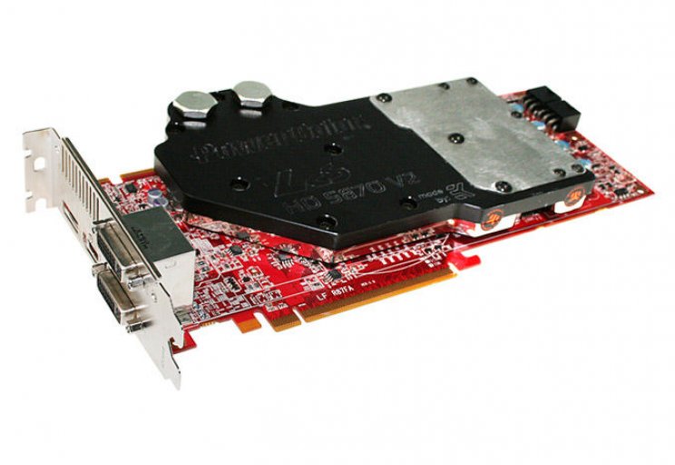 Újabb vízhűtéssel szerelt Radeon HD 5870 a PowerColor-tól - 2. kép