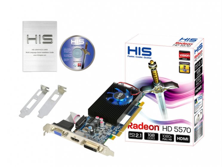 Új HD 5570-es gyorsító a HIS kínálatában - 2. kép