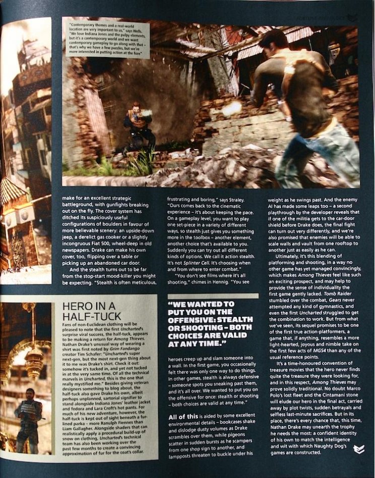 Uncharted 2: Among Thieves: EDGE scan áradat - 8. kép
