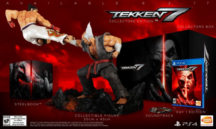 Ütős gyűjtői kiadással, júniusban jön a Tekken 7 - 2. kép