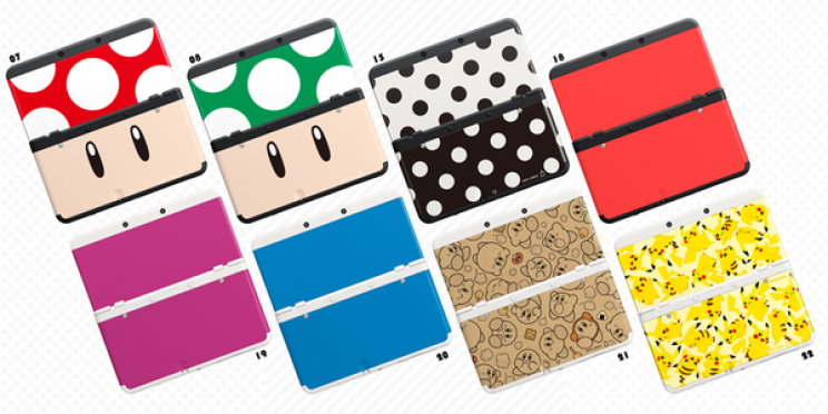 Vagány New Nintendo 3DS-előlapok érkeznek Európába - 2. kép