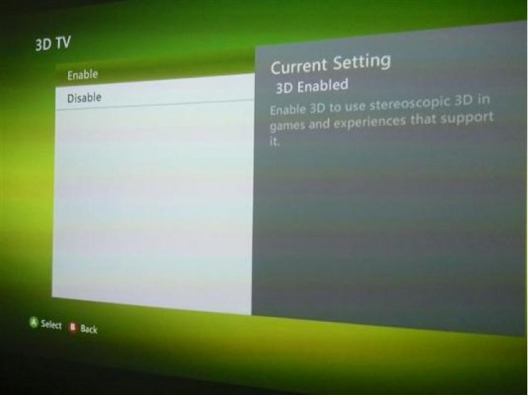 Végre az Xbox 360 is szert tesz a 3D-s frissítésre - 2. kép