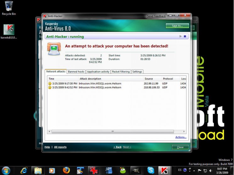 Windows 7-en tesztelték a vírusírtókat - 4. kép