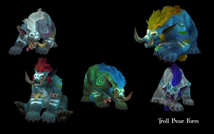 World of Warcraft Cataclysm: Troll és Worgen druida formák - 3. kép