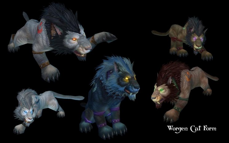 World of Warcraft Cataclysm: Troll és Worgen druida formák - 4. kép