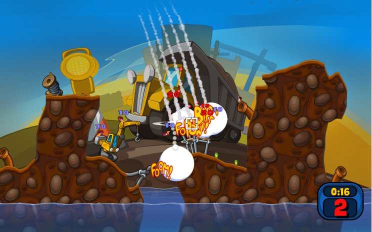Worms Reloaded: Augusztus 26-án térnek vissza PC-re a 2D-s kukacok - 2. kép