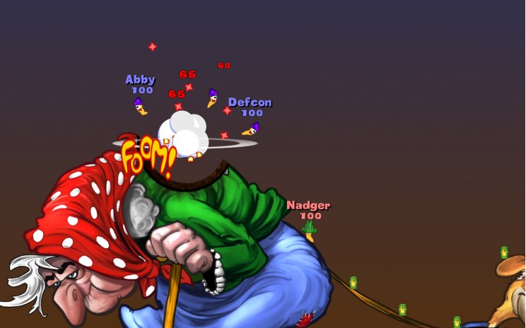 Worms Reloaded: Augusztus 26-án térnek vissza PC-re a 2D-s kukacok - 4. kép