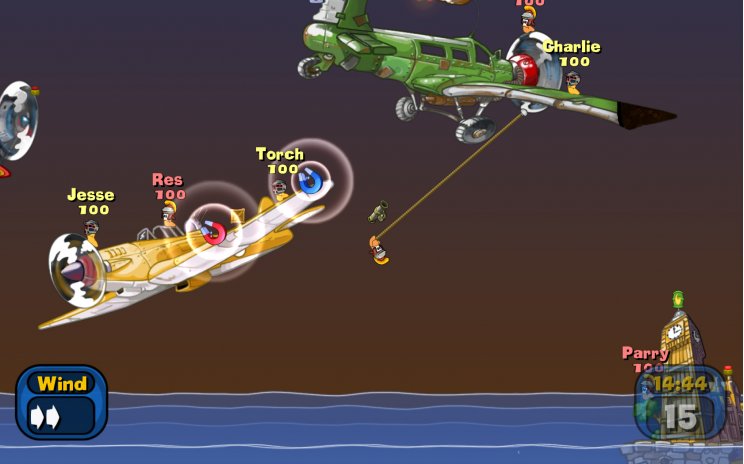 Worms Reloaded: Augusztus 26-án térnek vissza PC-re a 2D-s kukacok - 5. kép