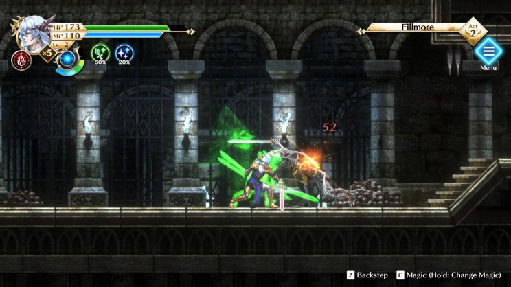 Az akciódús 2D-s részek a klasszikus "beat-em-up" formulát követik.