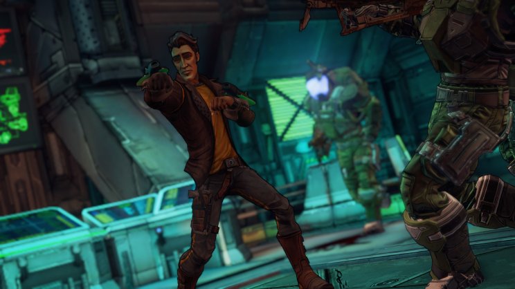 Handsome Jack akcióban.
