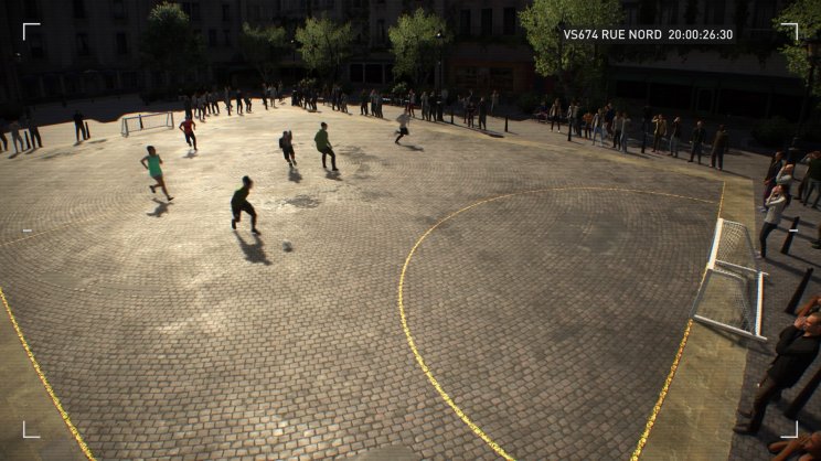 Még a biztonsági kamera sem tudta felvenni a gólomat