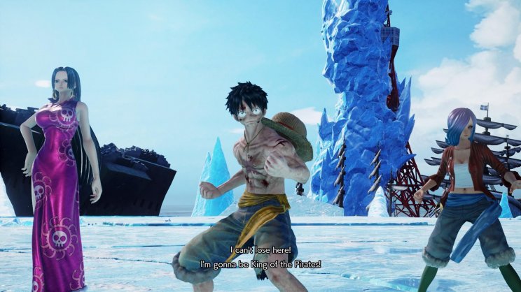 Luffy két ilyen csibe mellett is tudja, mi az élet értelme.