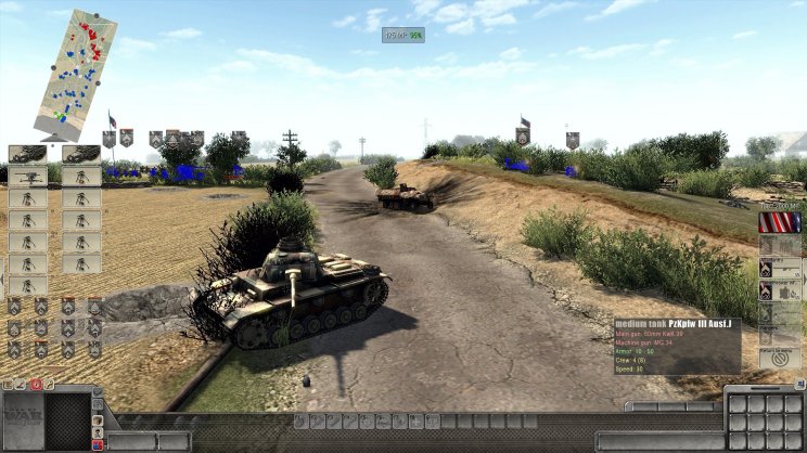 Hatásos rejtőzködés tüskebokor vs tank