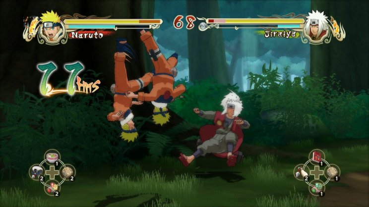Fordított gravitáció no jutsu. Én megfordulok, te elrepülsz.
