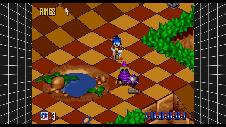 Sonic a csempeszobában.
