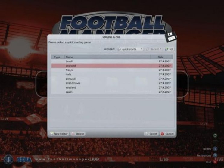 Soccer Manager 2008 teszt - 8. kép