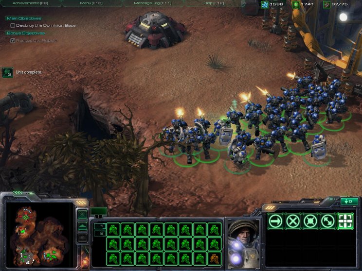 StarCraft II: Wings of Liberty teszt - 2. kép
