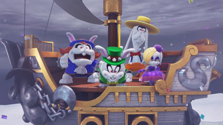 Bowser ezekre nyulakra bízta az esküvő tervezést, mivel látszólag nem tanult a Rabbid esetből.