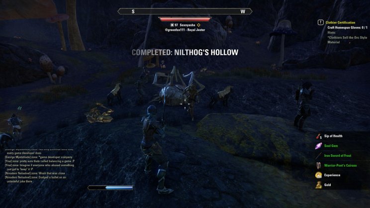 Wold Boss-t alacsony szinten, csapaton kívül is lehet gyakni a jutalmakért.