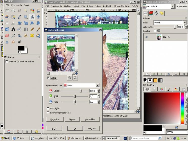GIMP 2.4 - 2. kép