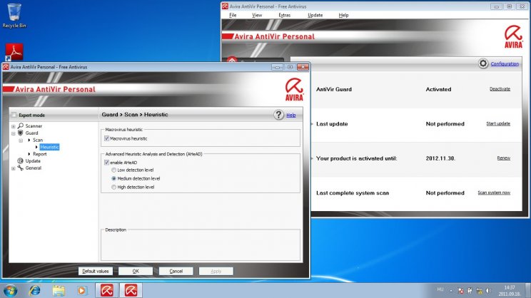 Ingyenes antivírus szoftverek Windows-ra  - 5. kép